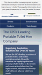 Mobile Screenshot of portabletoiletslimited.com